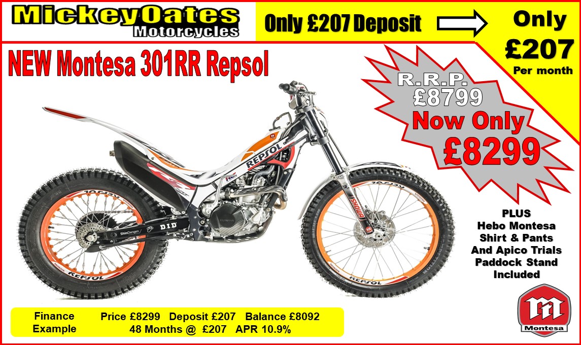 Montesa Repsol 301RR - NOW ONLY £8299